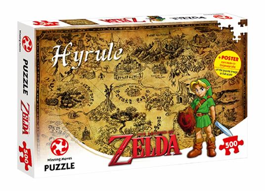 PUZZLE - LEGEND OF ZELDA - HYRULE - 500PC