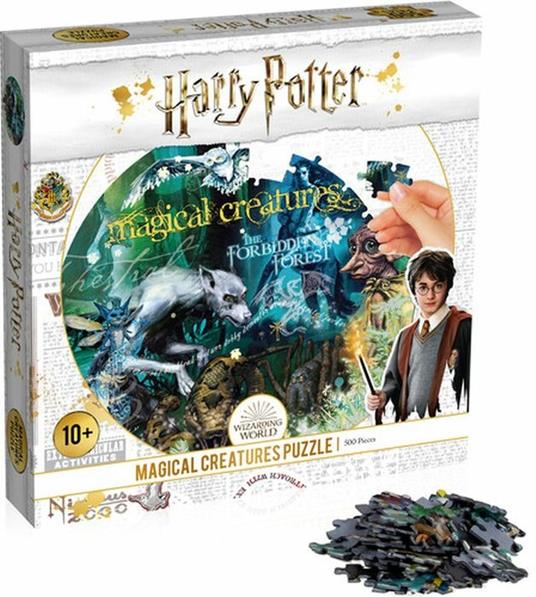PUZZLE - HARRY POTTER - CREATURE MAGICHE - 500PC