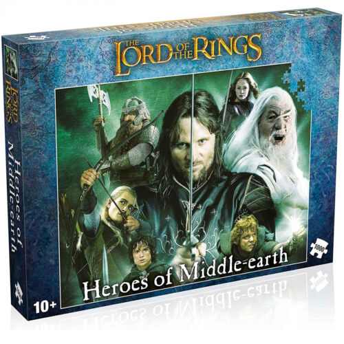 PUZZLE - IL SIGNORE DEGLI ANELLI - HEROES OF THE MIDDLE EARTH - 1000 PC